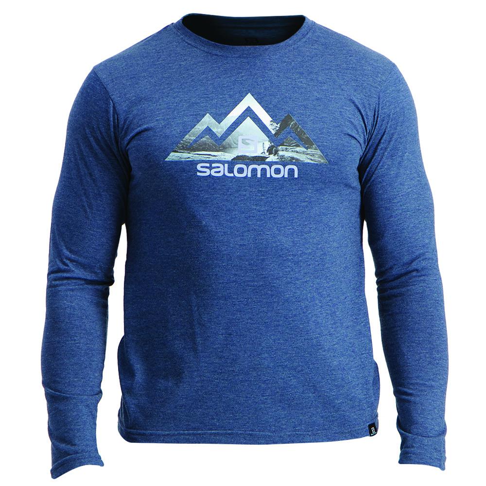 Salomon T-Shirts Herre Mørke - TIP TOE LS M (RHSUJ-4207)